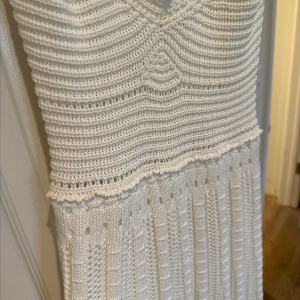 Tuckernuck Ivory Knit Midi Dress - Picture 3 of 5